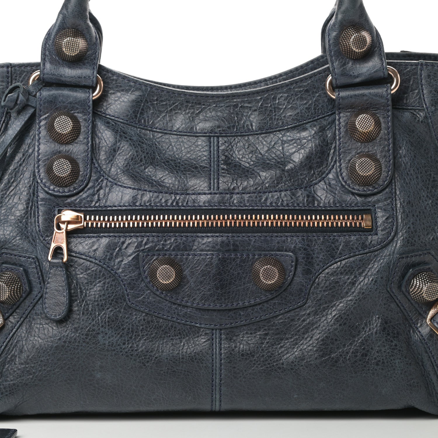 Balenciaga Agneau Giant 21 Rose Gold Hardware Part Time Dark Night 8 of 14