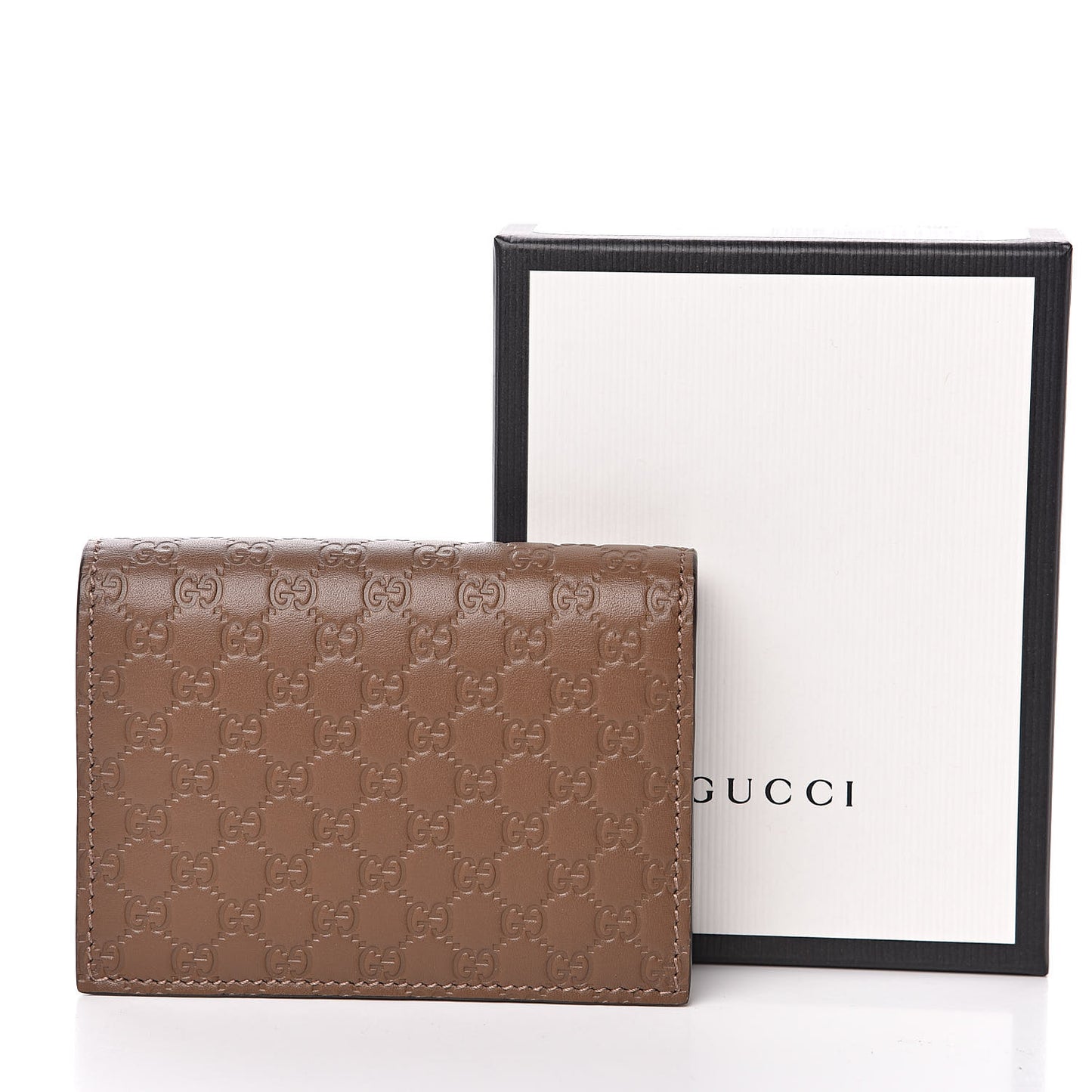 Microguccissima Card Case Wallet Acero
