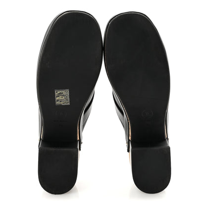 Chanel Calfskin CC Turn Lock Clogs 41 Black 6 of 9