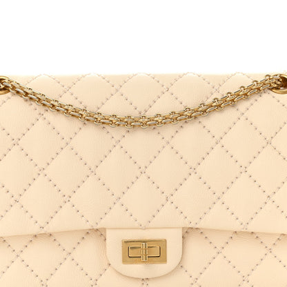 Chanel Aged Calfskin Quilted 2.55 Reissue 226 Flap Ivory 8 of 15