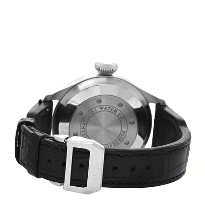 IWC Stainless Steel Alligator 46mm Big Pilot 7 Days Automatic Watch Black IW500401 3 of 4