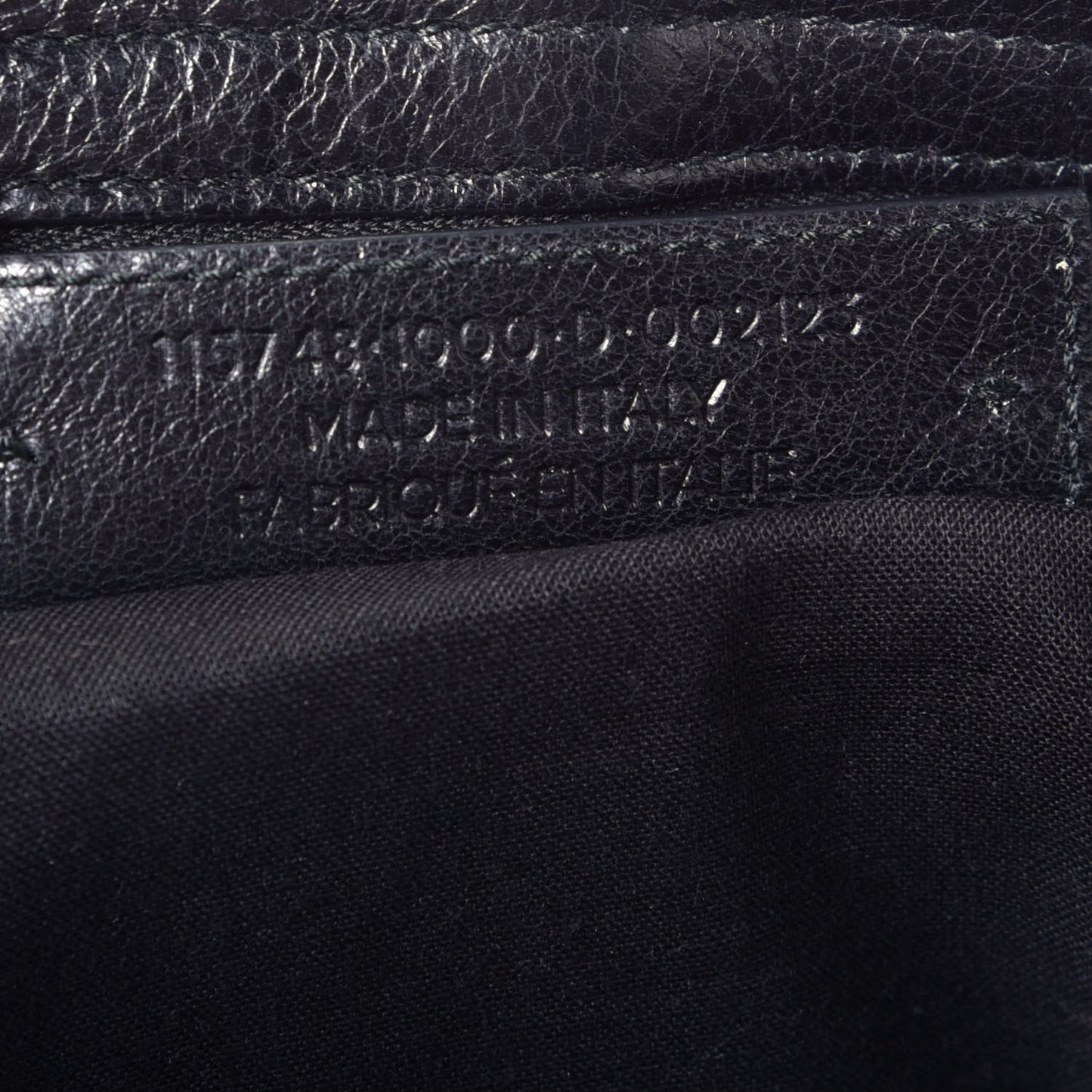 Agneau Classic Silver Hardware City Black