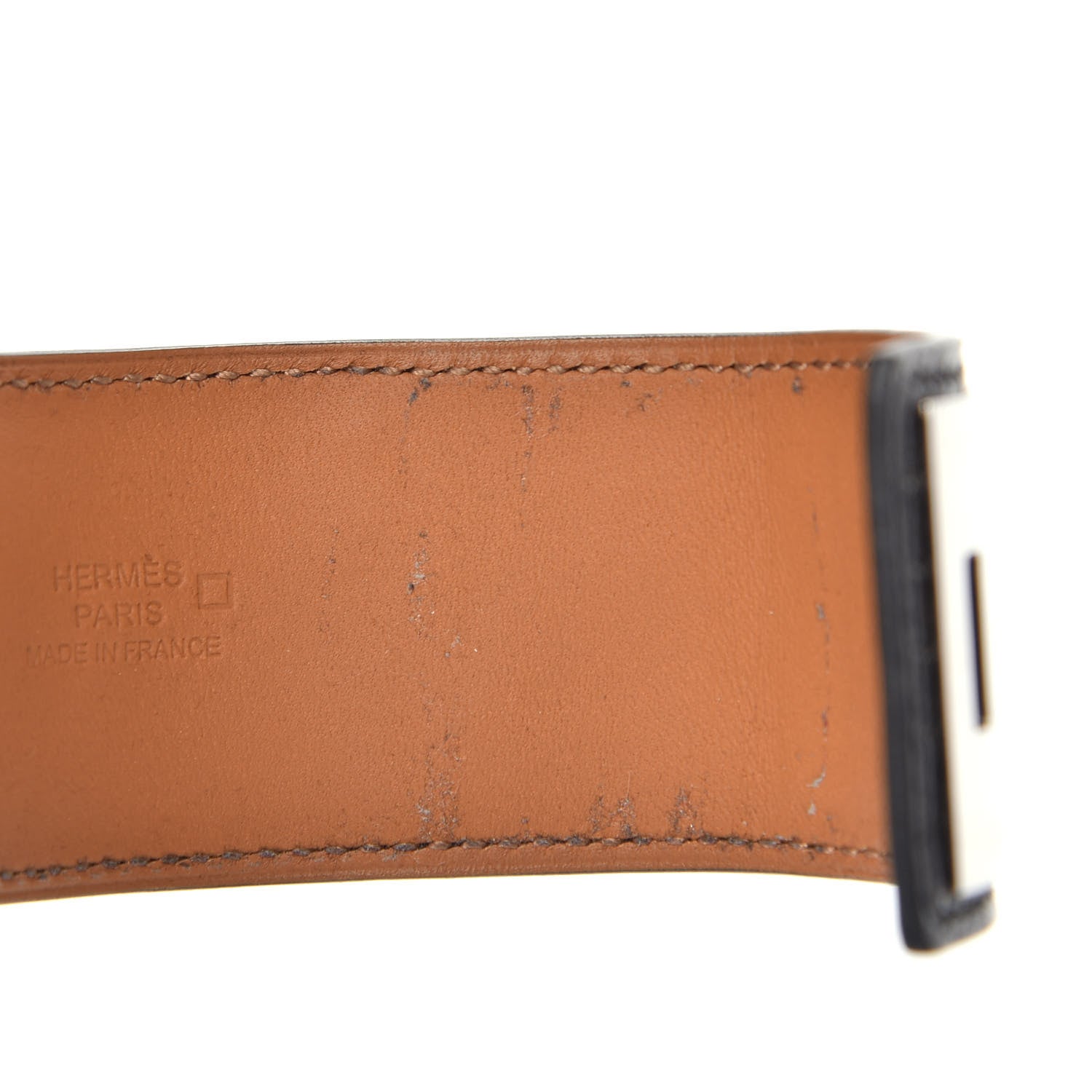 Hermes Matte Alligator Collier De Chien CDC Bracelet S Black 7 of 8