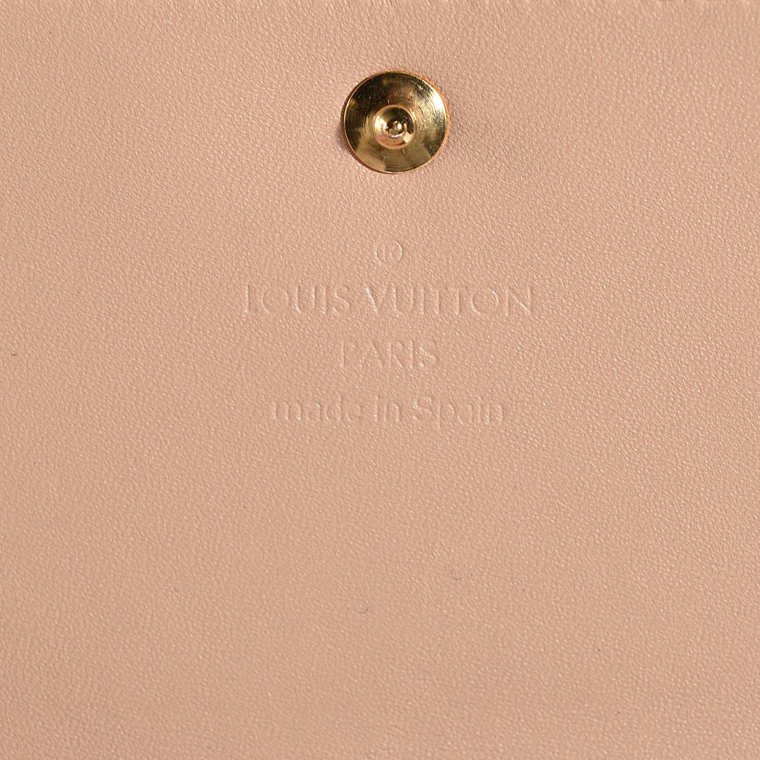Louis Vuitton Vernis Business Card Holder Rose Florentin 5 of 7