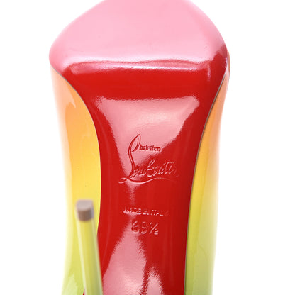 Christian Louboutin Patent Sunrise Pigalle Follies 100 Pumps 39.5 Multicolor 7 of 8
