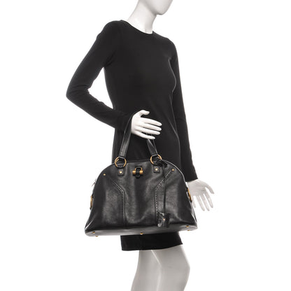 Saint Laurent Calfskin Large Muse Black 2 of 6