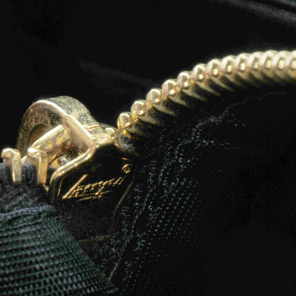 Prada Vernice Zip Around Wallet Black 12 of 12