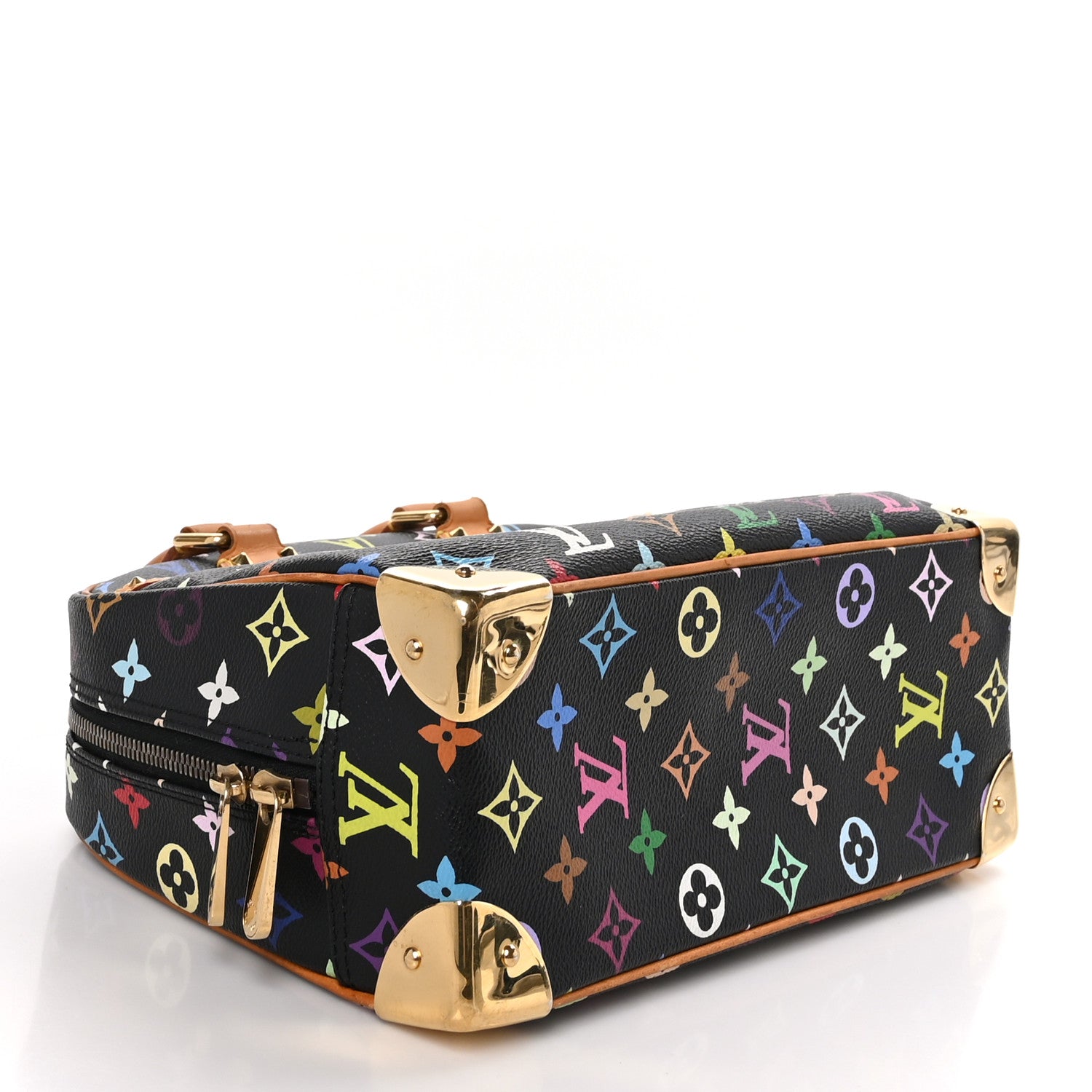 Louis Vuitton Monogram Multicolor Trouville Black 4 of 12