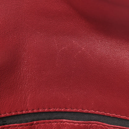 Fendi Nappa FF 1974 Embossed Baguette Fragola 9 of 10