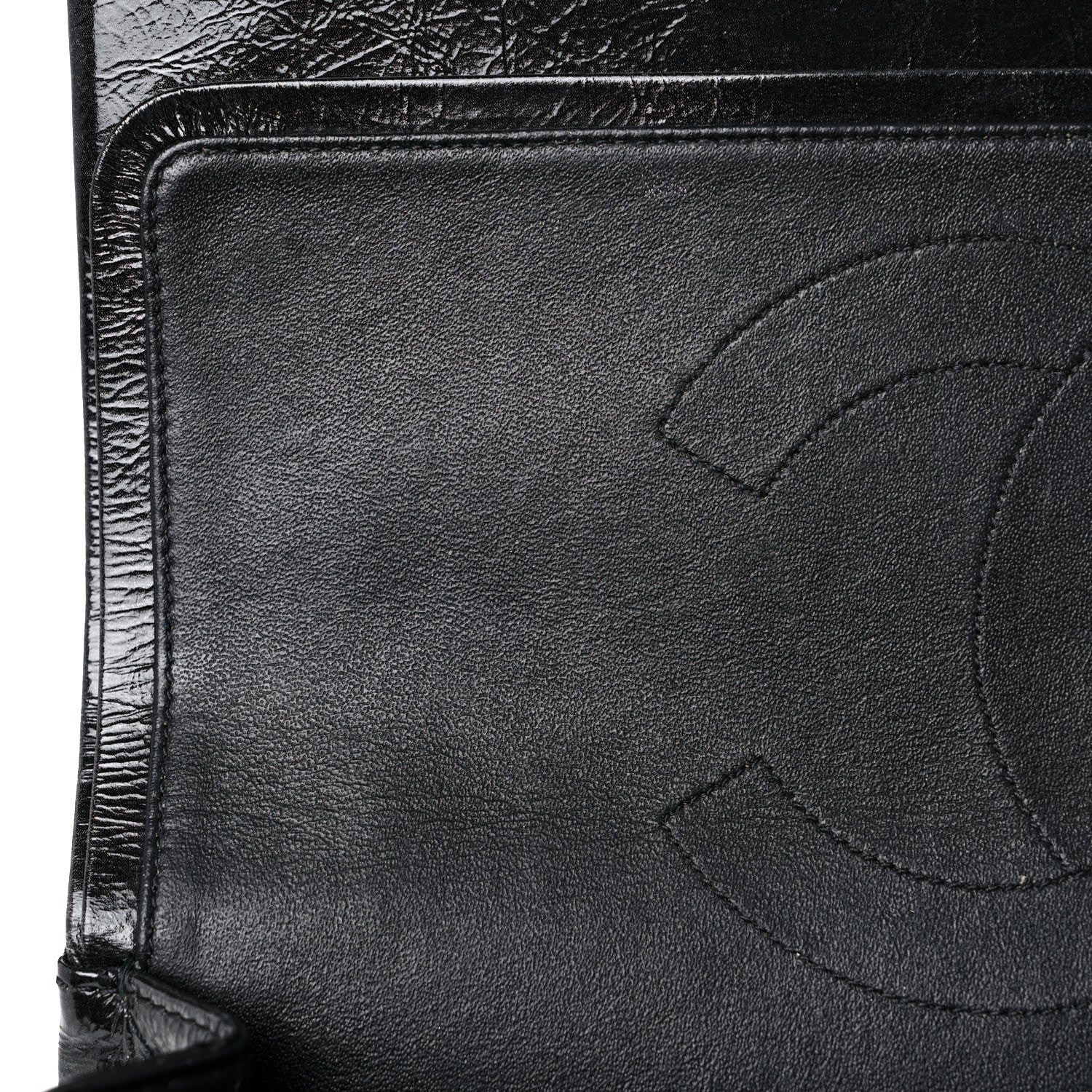 Chanel Glazed Aged Calfskin Quilted 2.55 Reissue 227 Flap Black 13 of 20