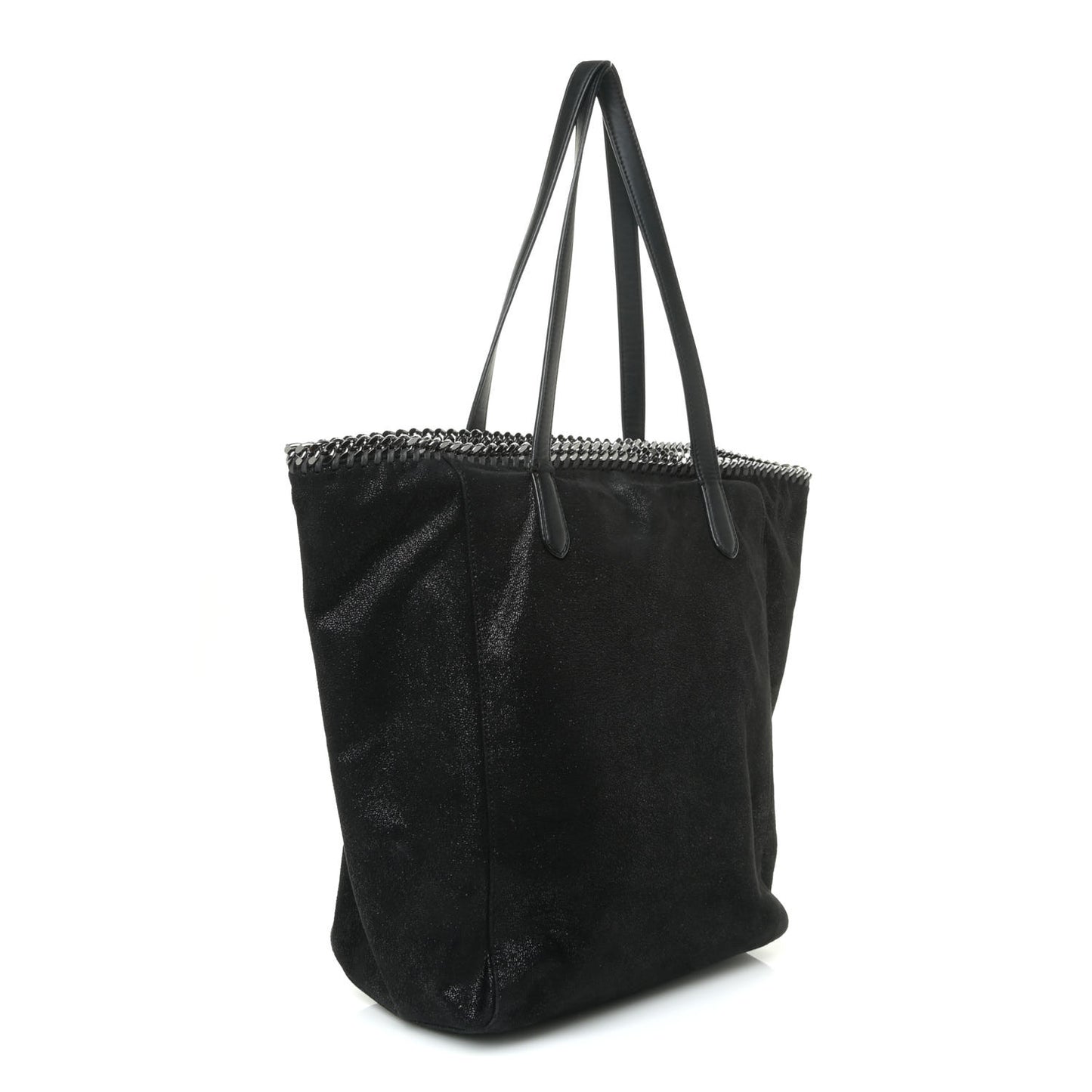 Shaggy Deer Falabella East West Shopper Tote Black