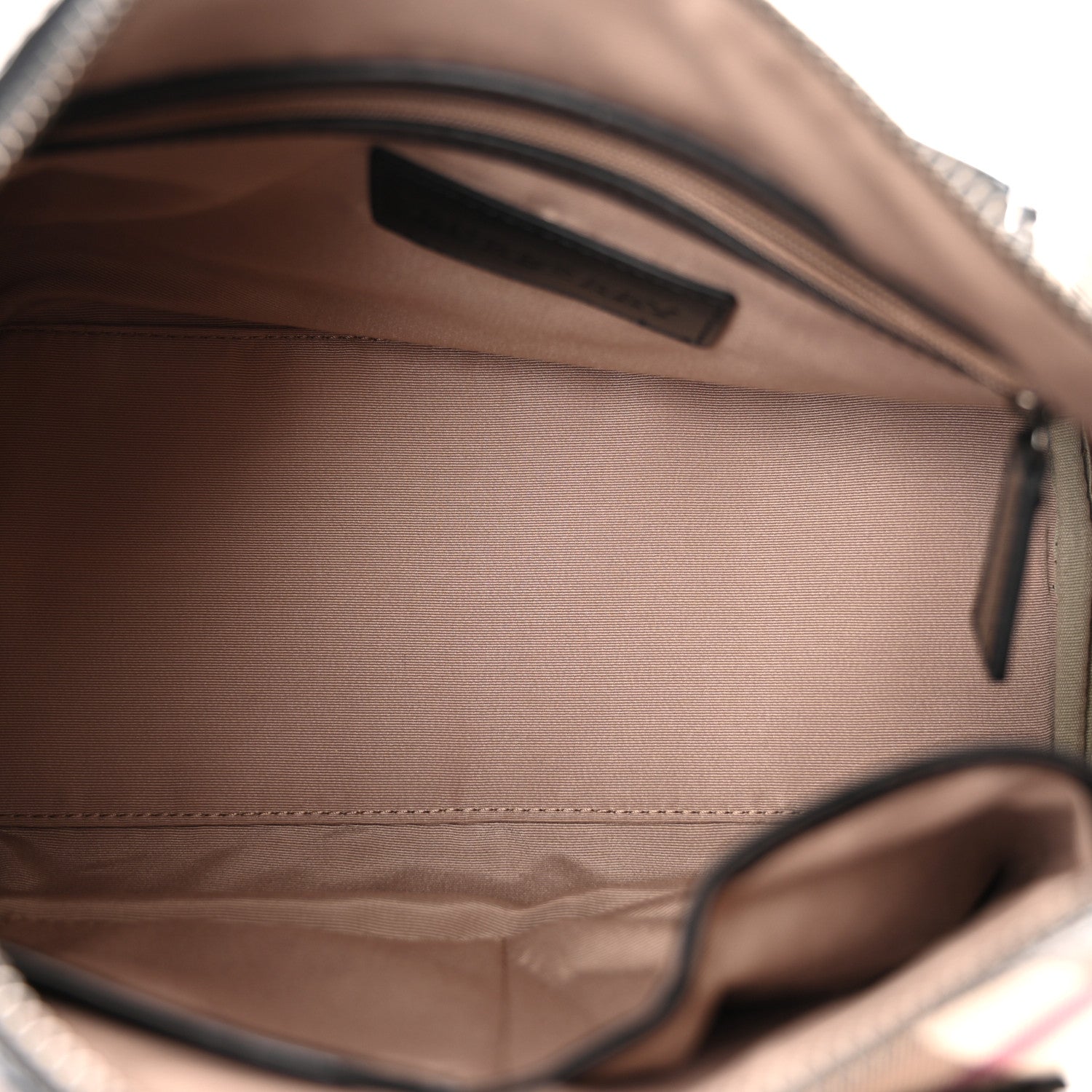 Burberry Nova Check Patent Small Chester Bowling Bag Black 4 of 9