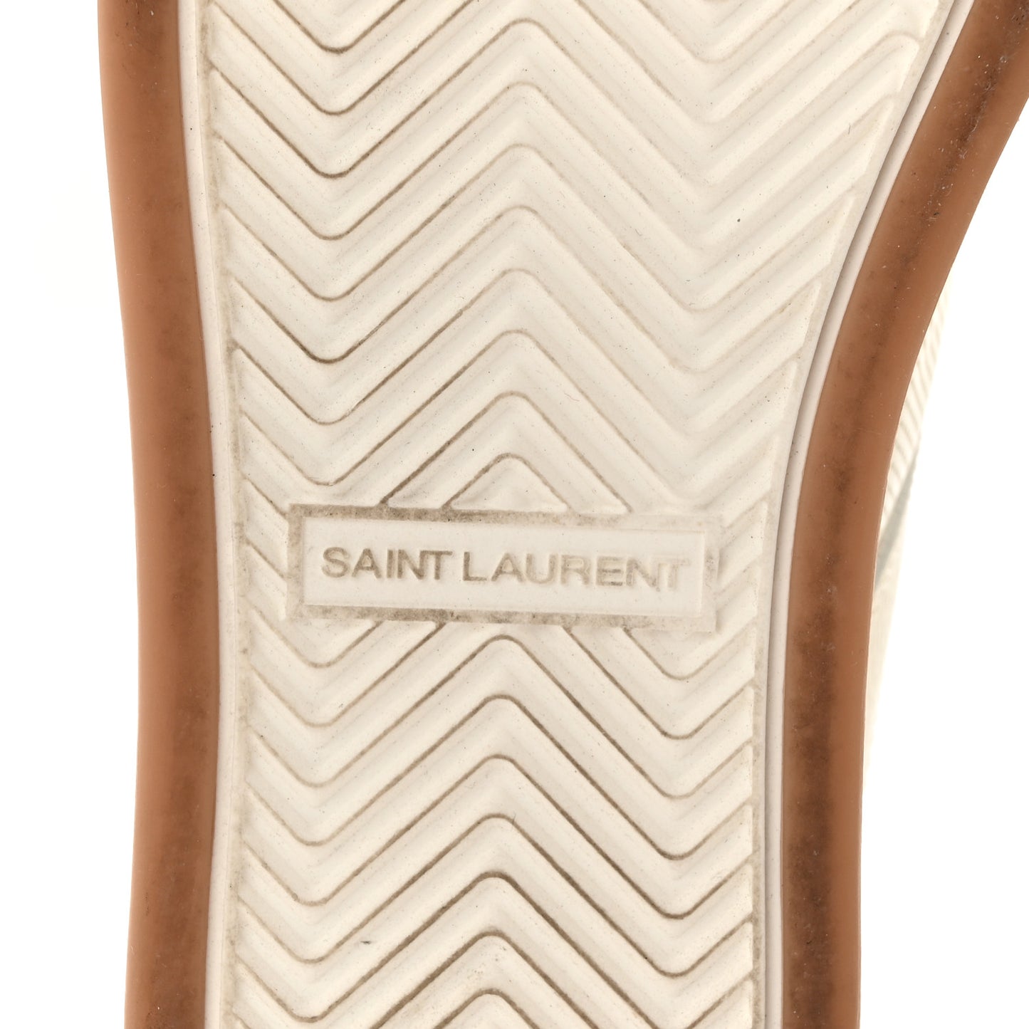 Calfskin Perforated Womens Sneakers 38.5 White