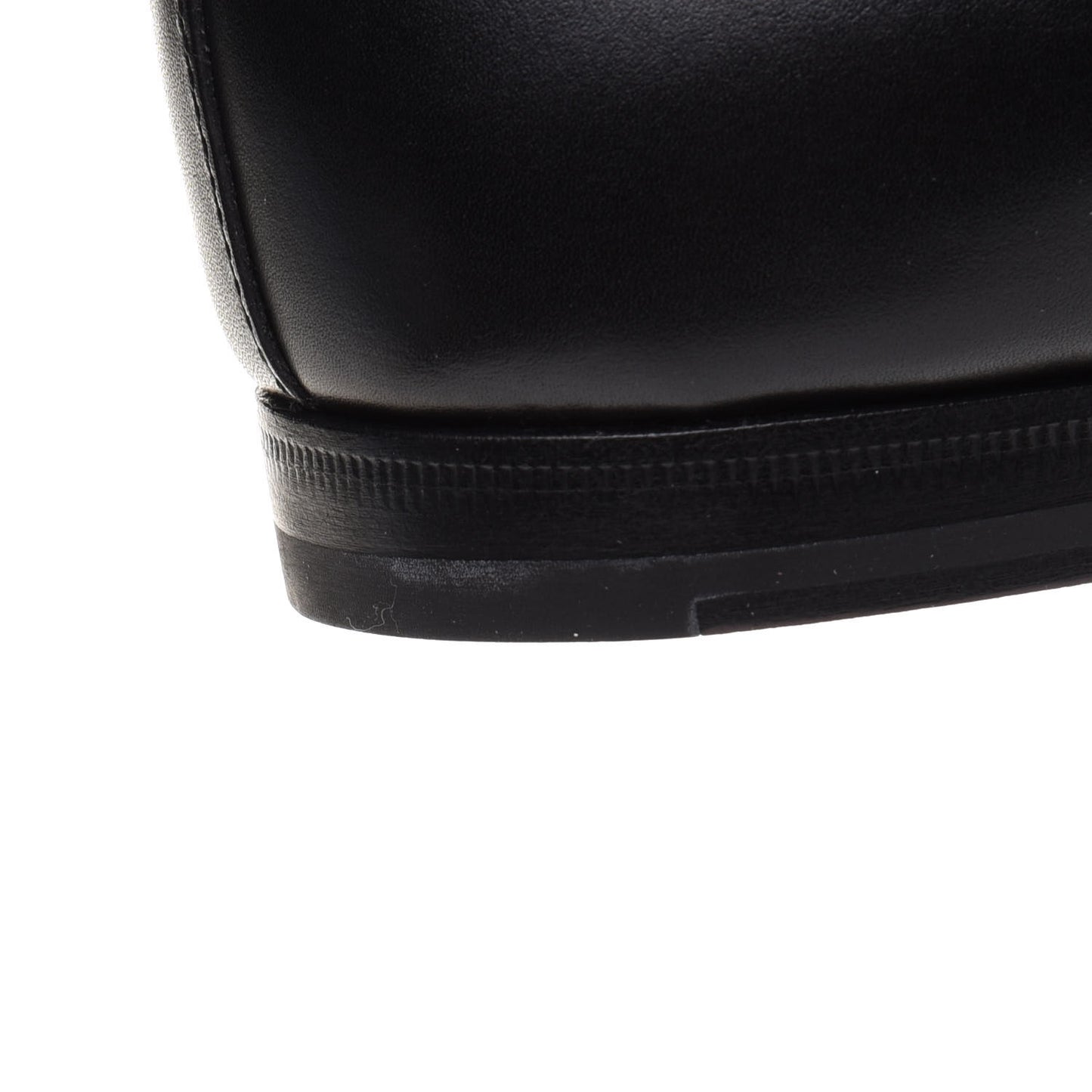 Calfskin Womens Jordaan Loafers 38.5 Black