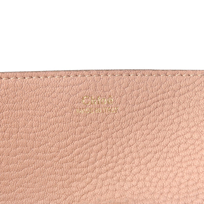 Chloe Grained Lambskin Drew Shoulder Bag Cement Pink 5 of 10