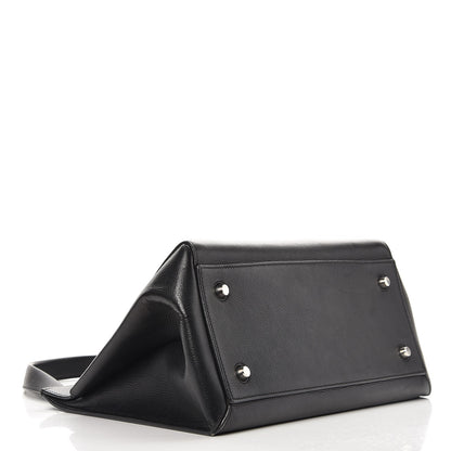 Celine Supple Calfskin Medium Edge Shoulder Bag Black 4 of 15