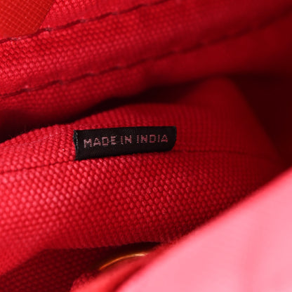 Prada Canapa Small Logo Tote Rosso 6 of 10