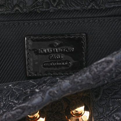 Louis Vuitton Satin Dentelle Pochette Black 6 of 6