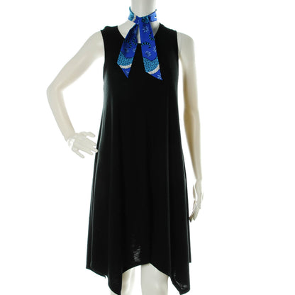 Hermes Silk Les Leopards Twilly Bleu Royal Turquoise Ciel 2 of 6
