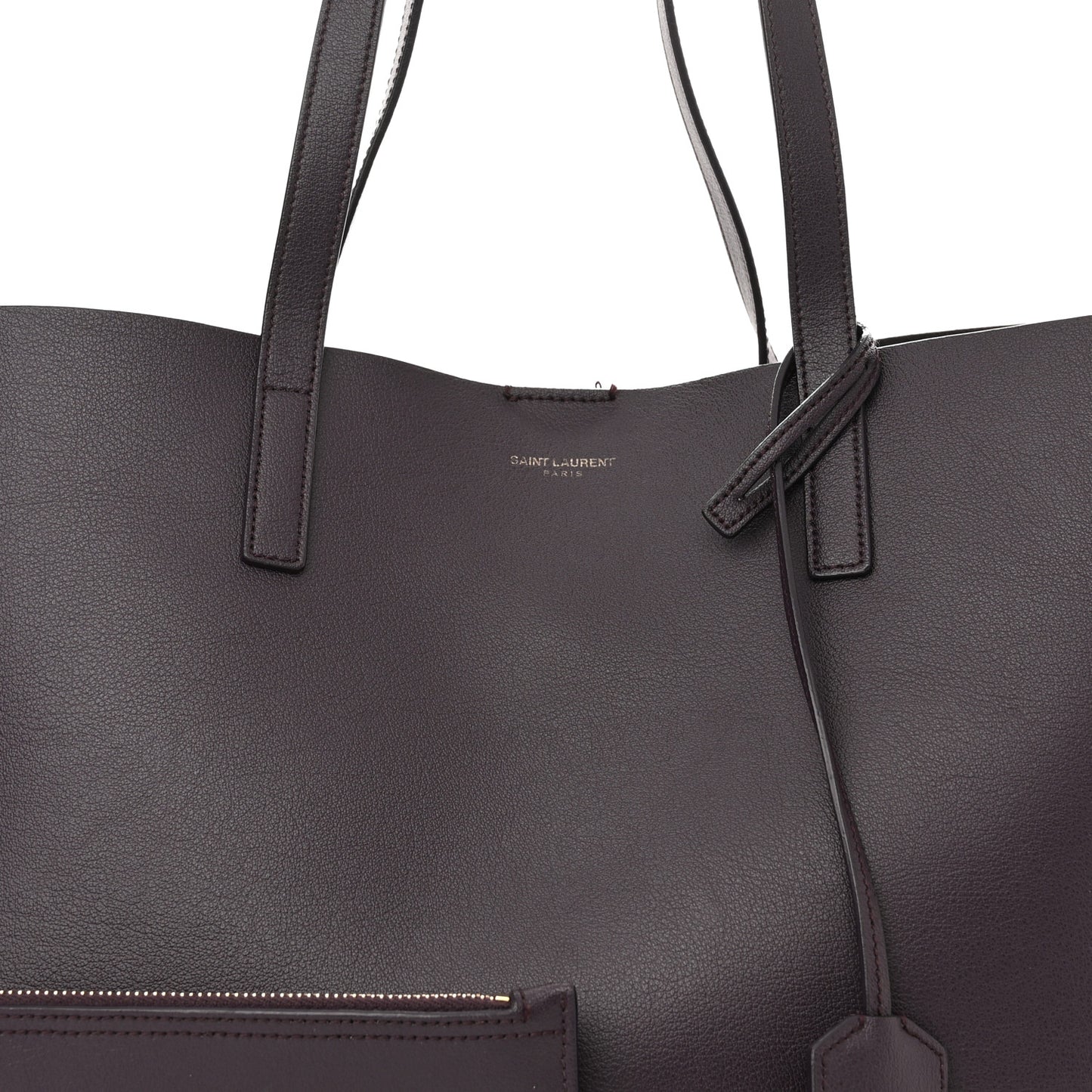 Calfskin Large Shopping Tote Violet