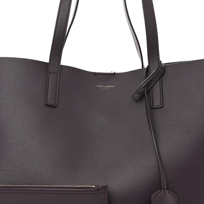 Saint Laurent Calfskin Large Shopping Tote Violet 10 of 19