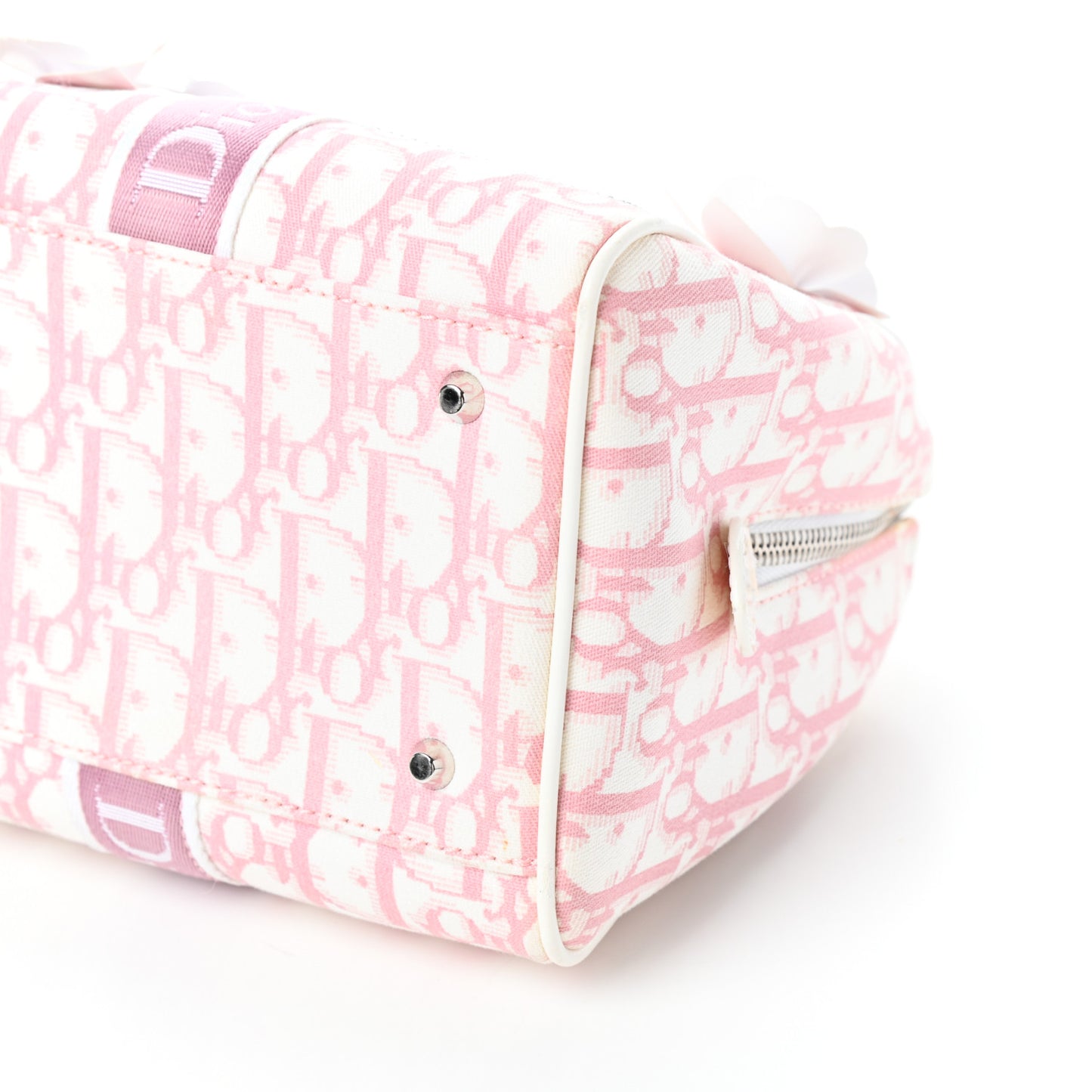 Monogram Girly Boston Pink