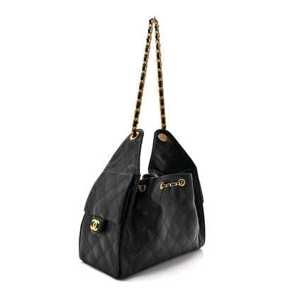 Chanel Caviar Quilted Small Chanel 25 Handbag Black 3 of 12