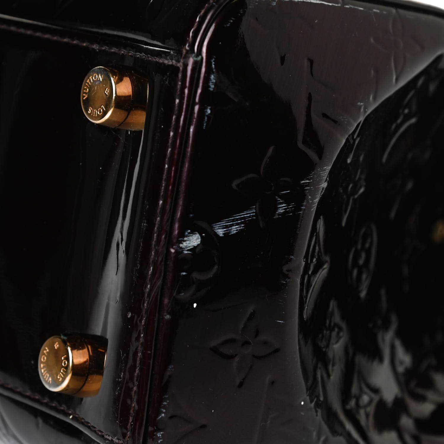 Louis Vuitton Vernis Brea MM Amarante 22 of 23
