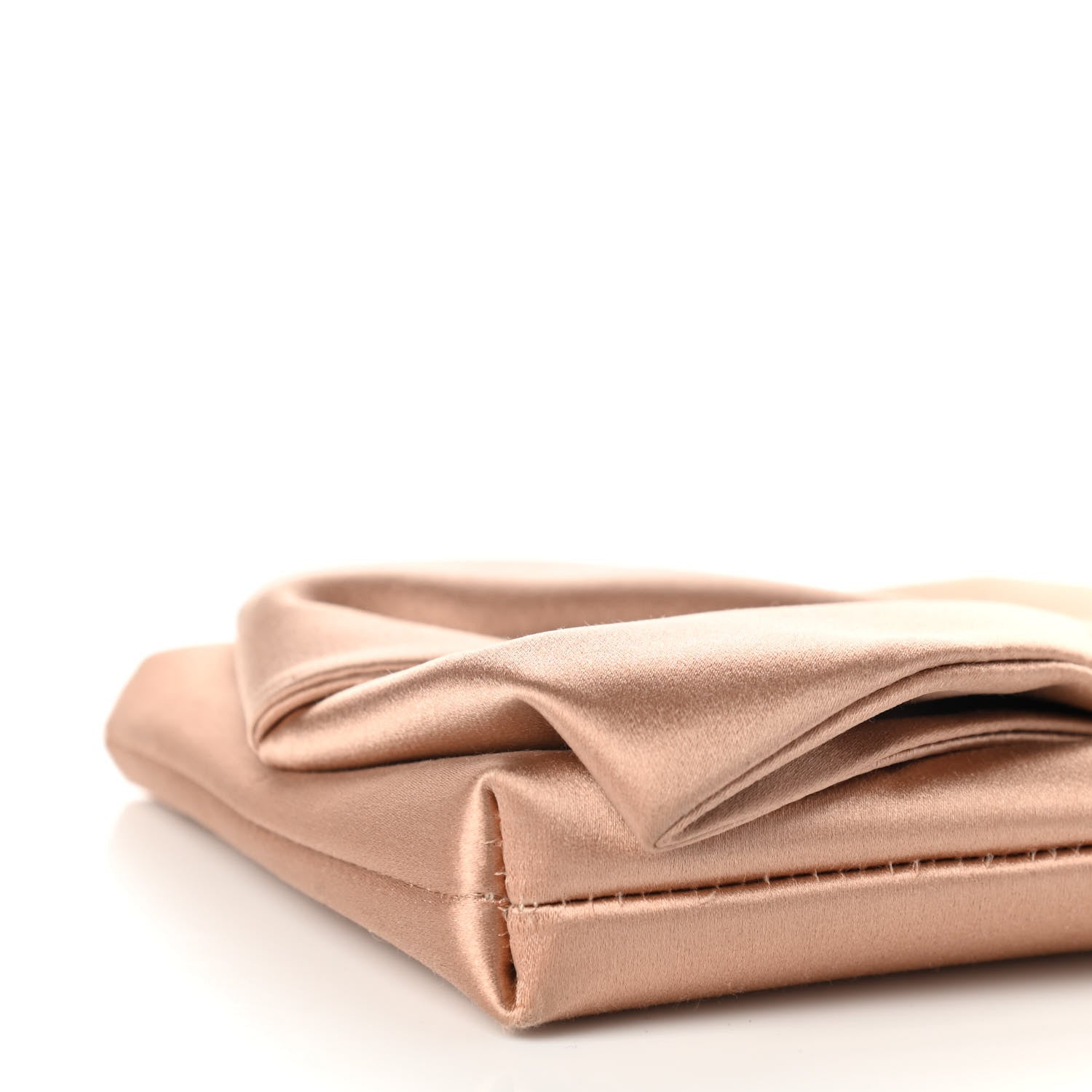 Valentino Garavani Satin Bow Clutch Poudre 7 of 10