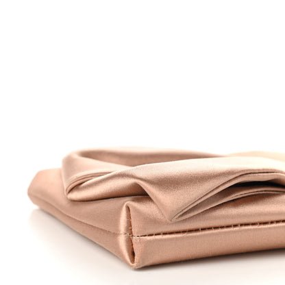 Valentino Garavani Satin Bow Clutch Poudre 7 of 10