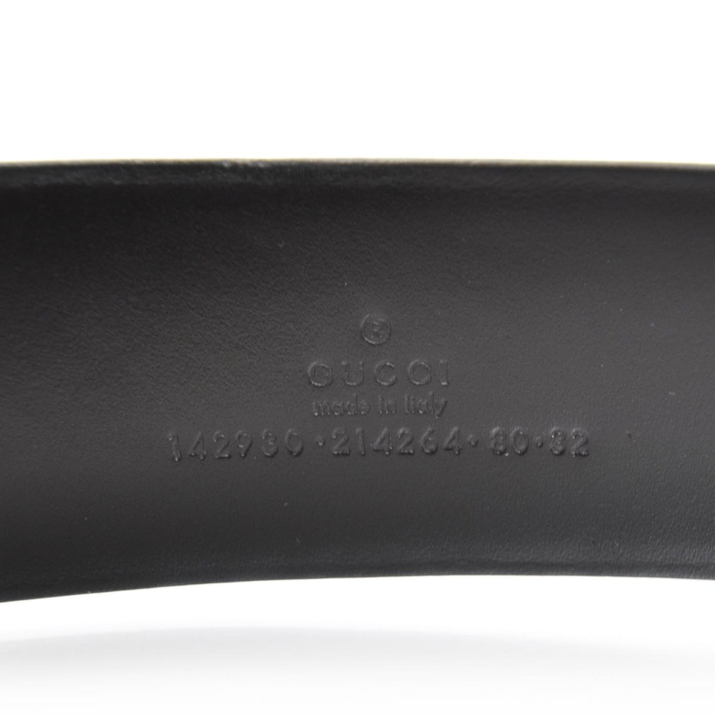 Monogram Interlocking G Belt 80 32