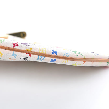 Louis Vuitton Monogram Multicolor Pochette Plate GM White 9 of 13