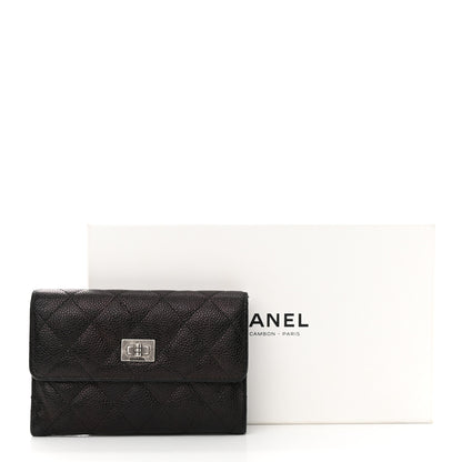 Chanel Caviar Quilted Reissue Flap Card Holder Black 10 of 10