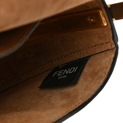 Fendi Vitello King Plexiglass Macro Stitchings Moonlight Shoulder Bag Praline 7 of 11