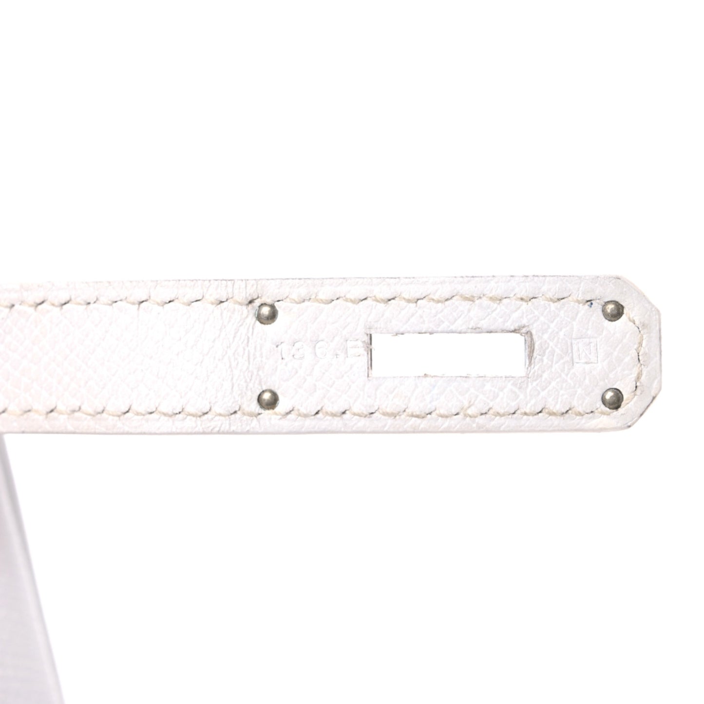 Epsom Birkin 35 White