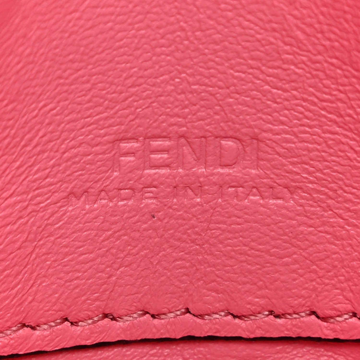 Fendi Nappa Matisse FF Embossed Nano Baguette Charm Lollypop 6 of 12