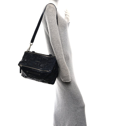 Givenchy Tumbled Sheepskin Medium Pandora Dark Blue 2 of 10
