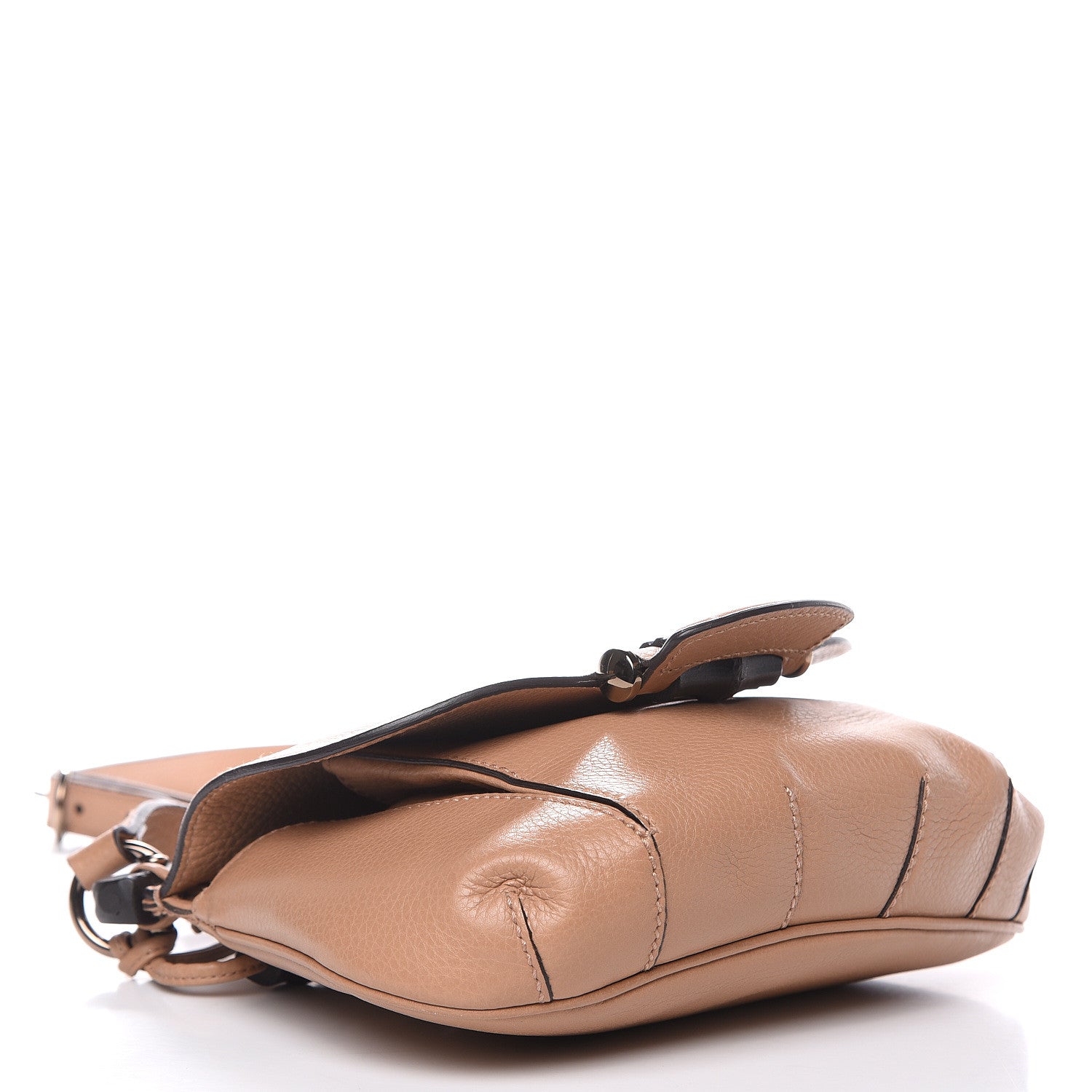 Gucci Calfskin Small Nouveau Shoulder Bag Camelia 4 of 12