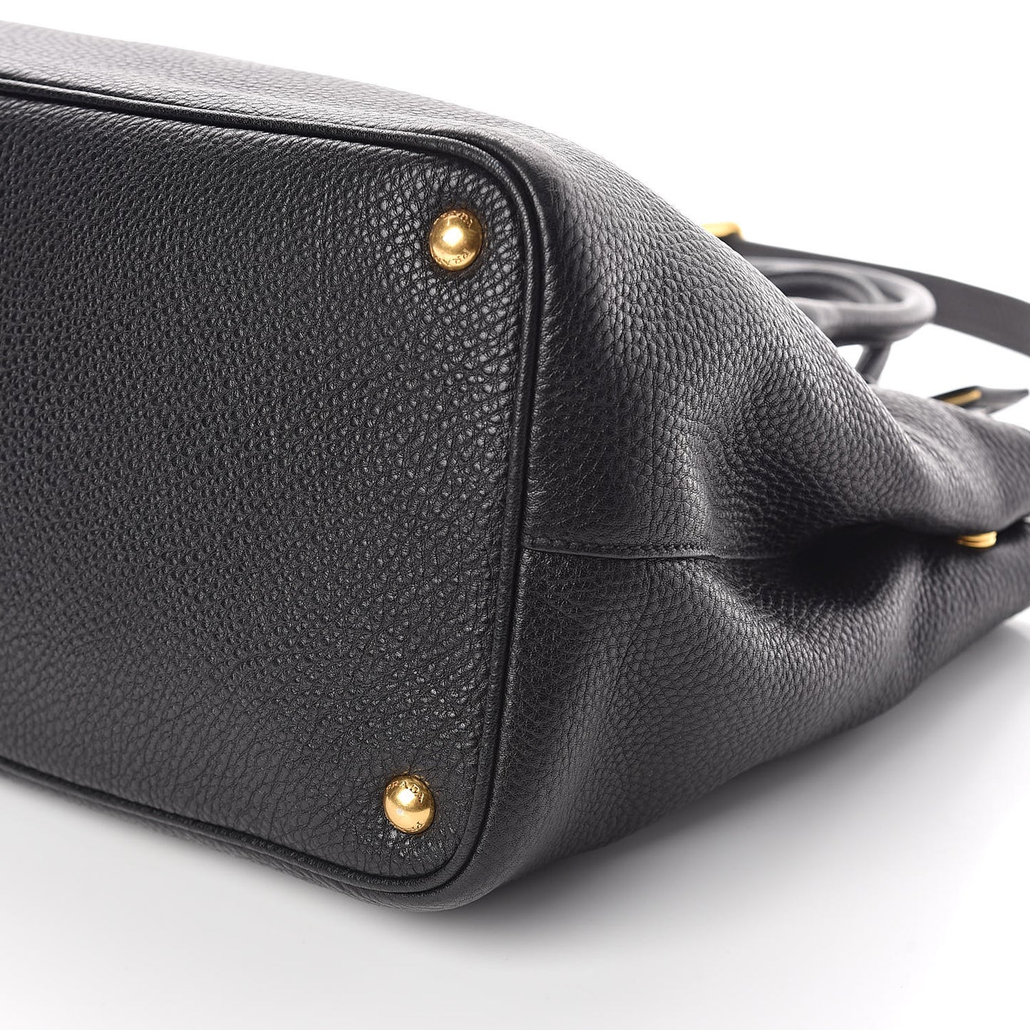 Vitello Daino Tote Black