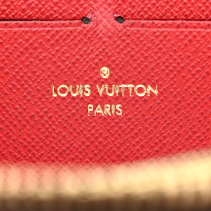 Louis Vuitton Damier Ebene Clemence Wallet Cherry 6 of 10