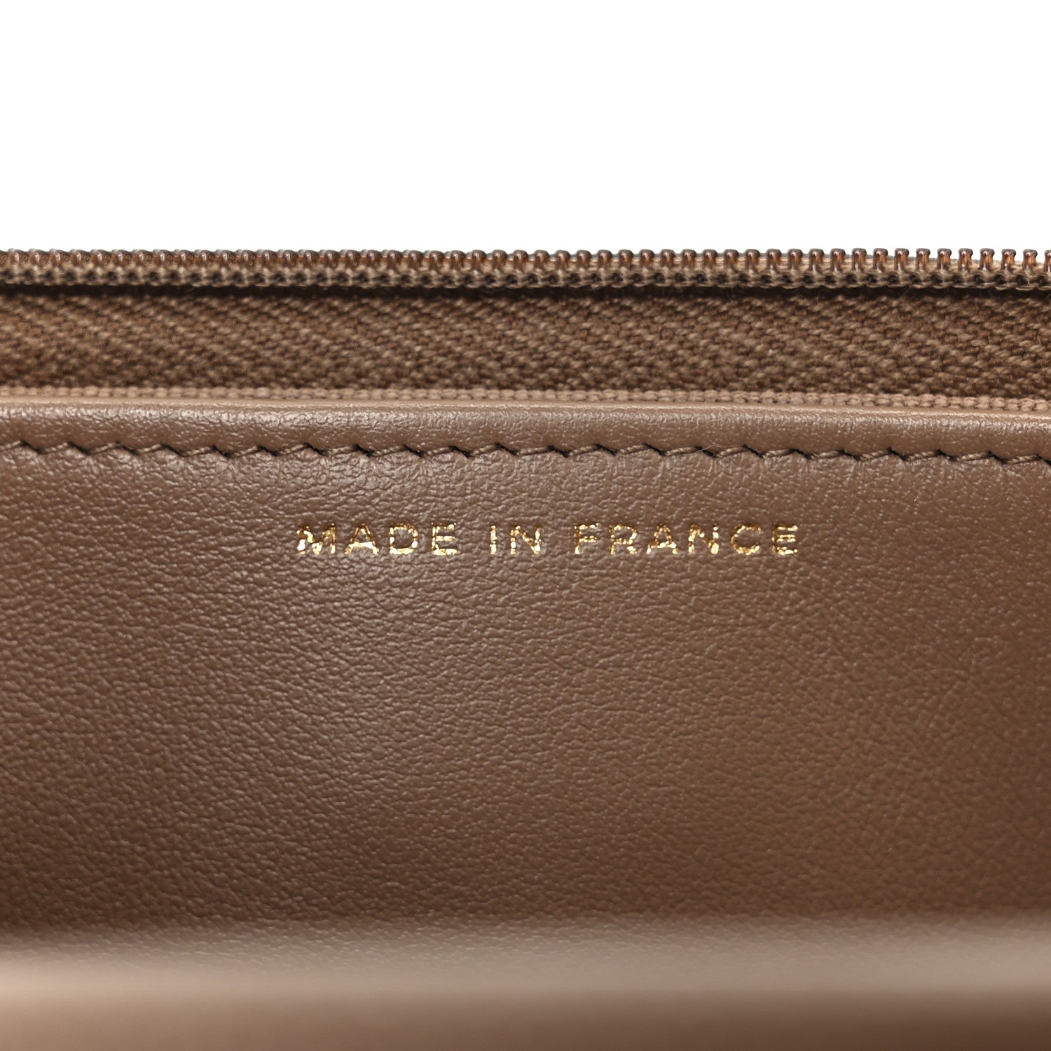 Chanel Caviar Quilted CC Turnlock Wallet On Chain WOC Brown 7 of 11