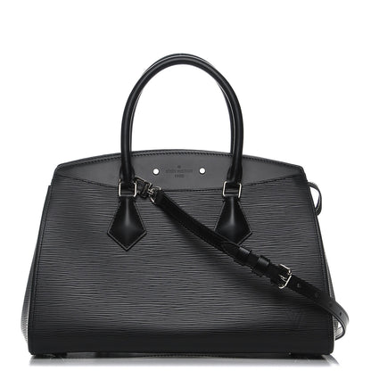 Louis Vuitton Epi Soufflot MM Black 1 of 8