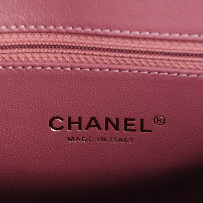 Chanel Caviar Quilted Small Business Affinity Flap Dark Pink 7 of 8