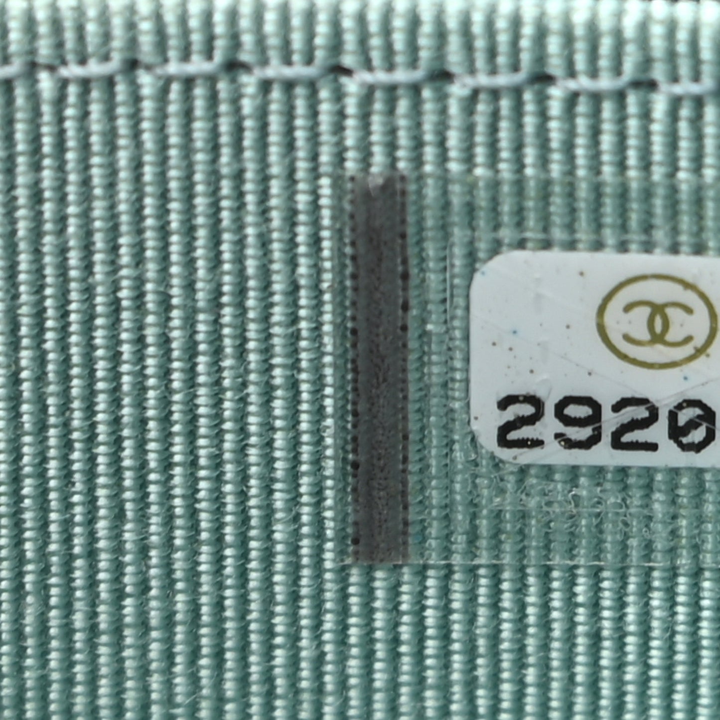 Caviar Quilted Zip Coin Purse Light Blue