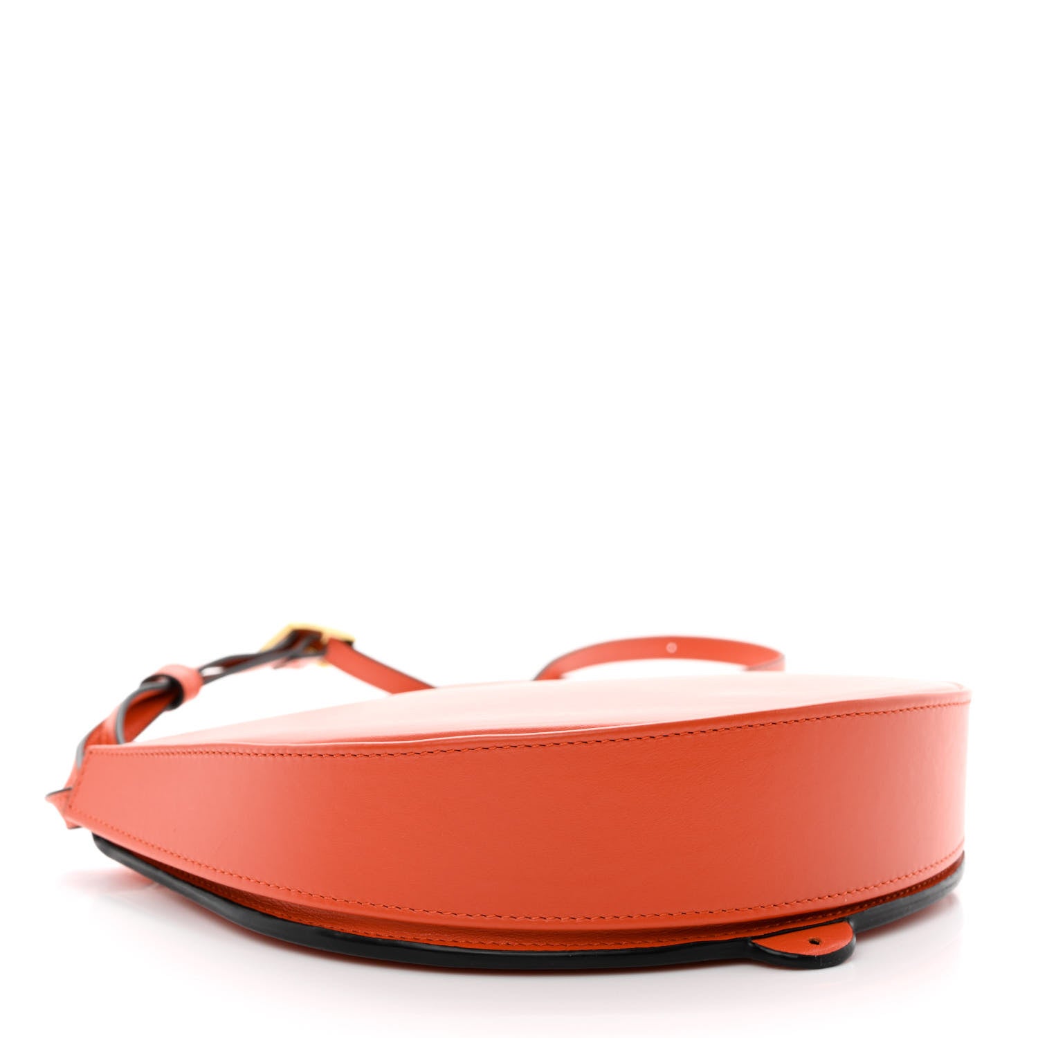 Loewe Soft Calfskin Heel Bag Orange 4 of 10