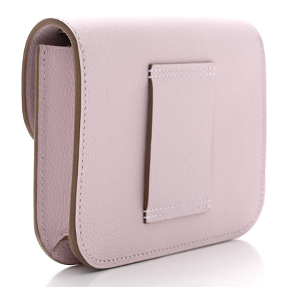 Hermes Evercolor Constance Slim Wallet Mauve Pale 3 of 8