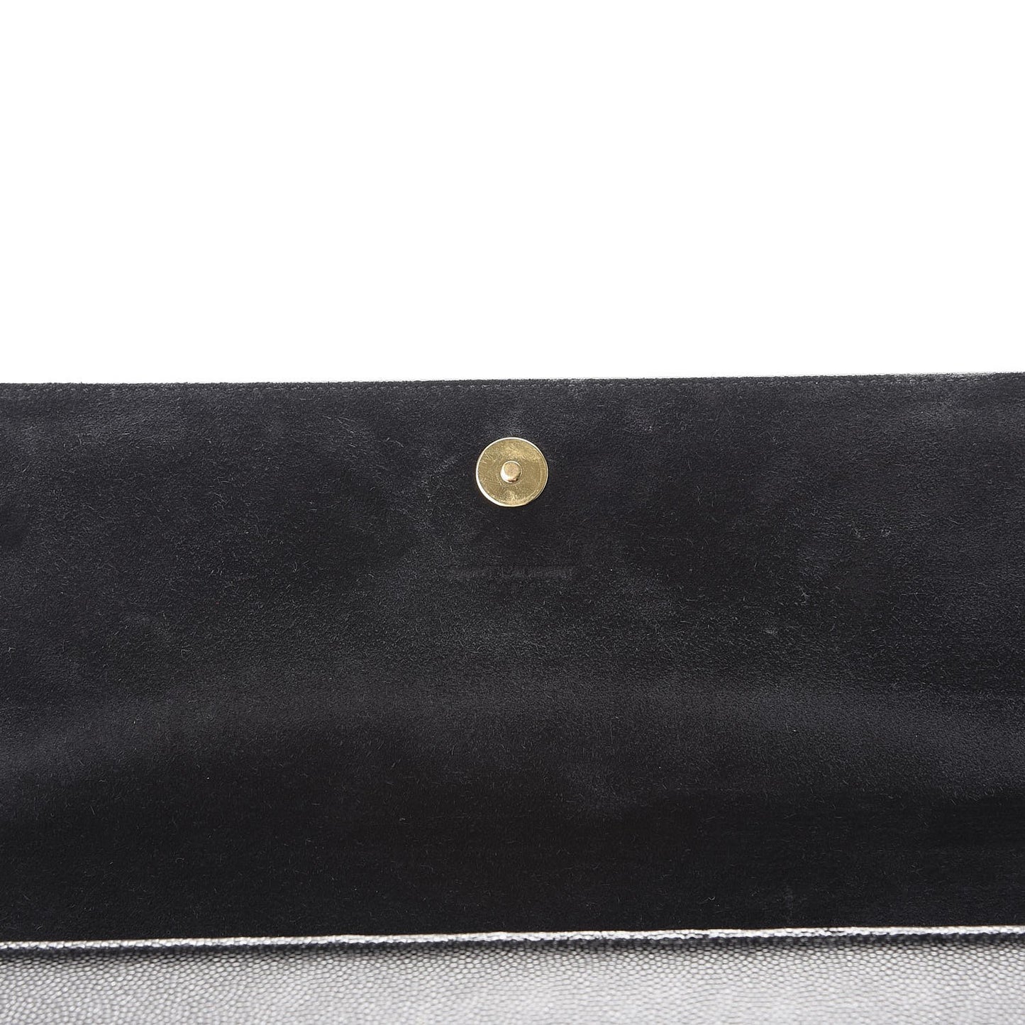 Patent Grain de Poudre Classic Monogram Cassandre Clutch Black