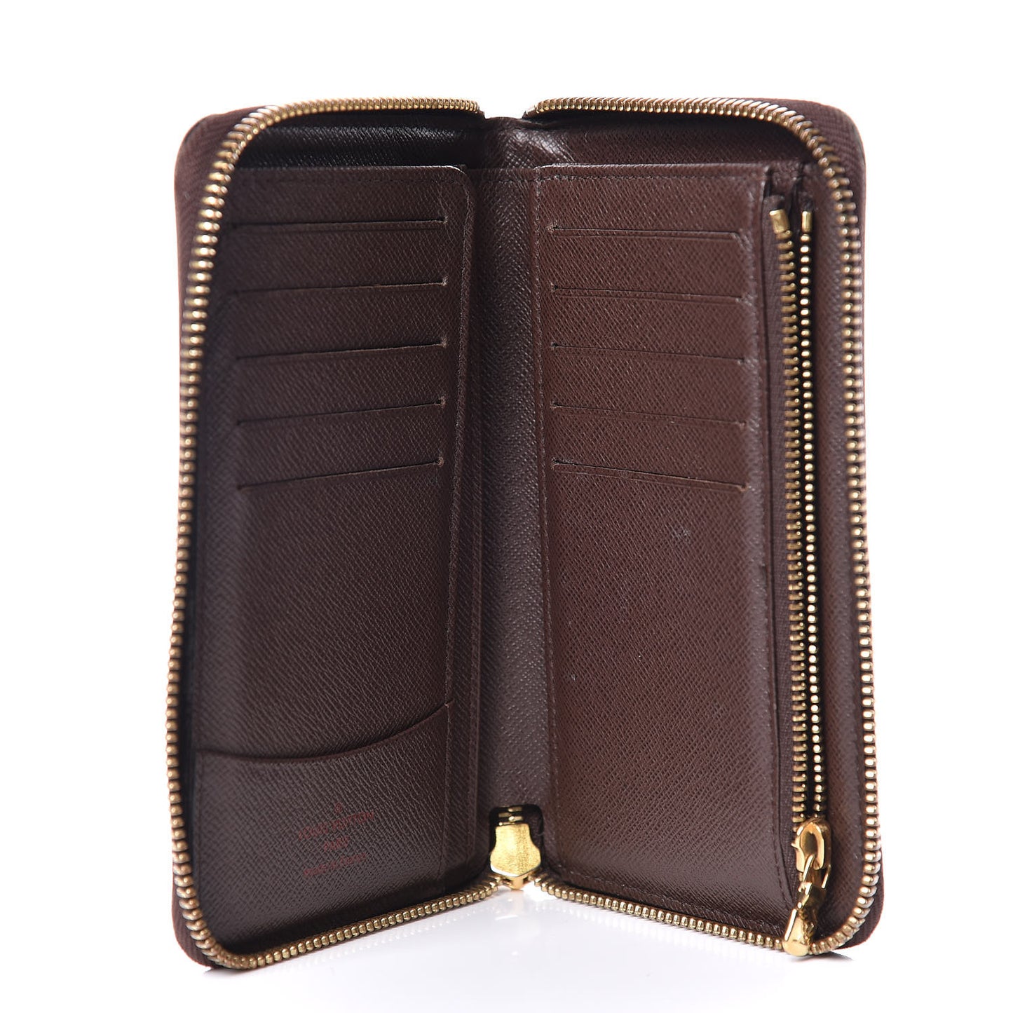 Damier Ebene Zippy Compact Wallet