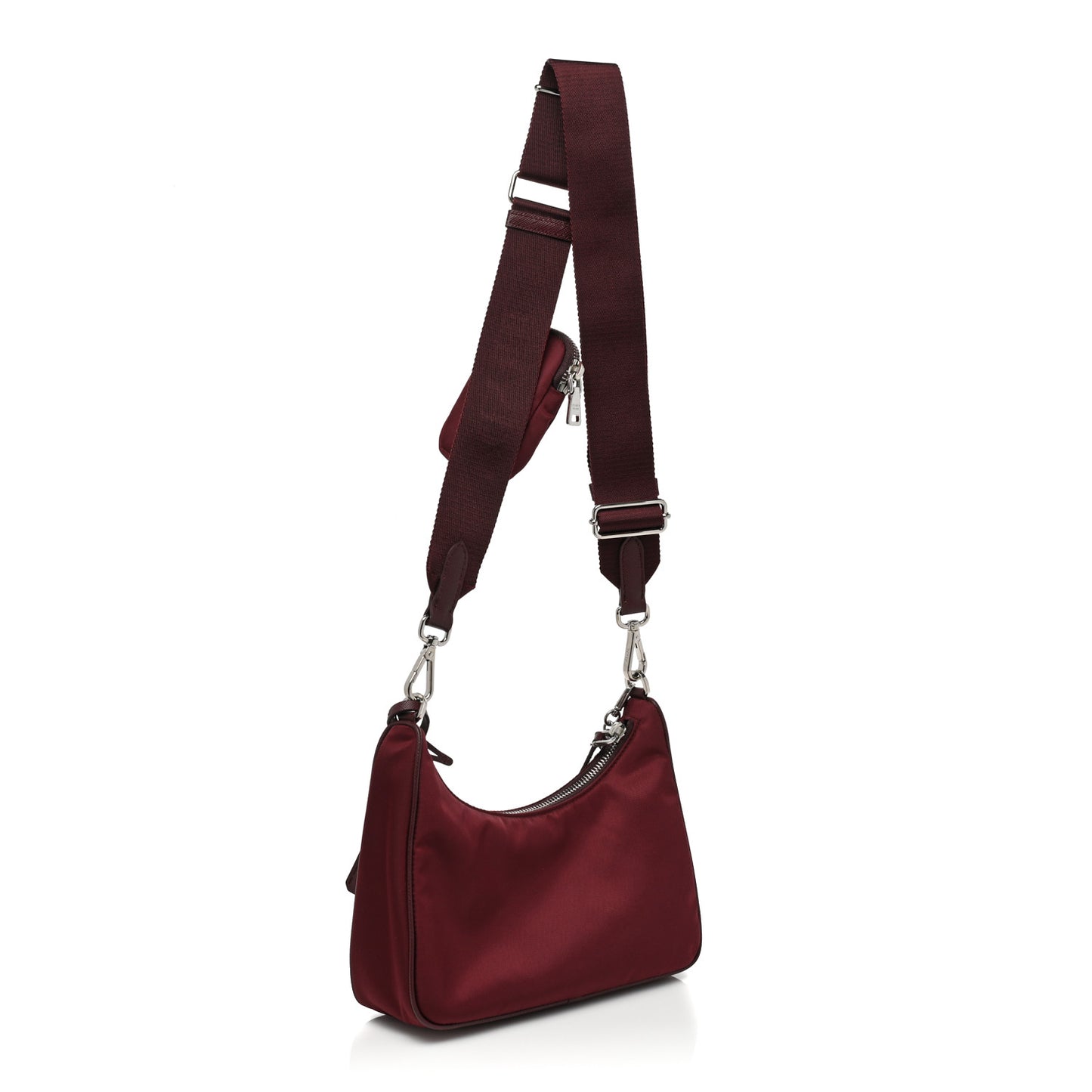 Tessuto Nylon Re-Edition 2005 Shoulder Bag Granato