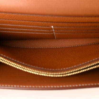 Hermes Epsom Constance Long Wallet To Go Gold 5 of 10